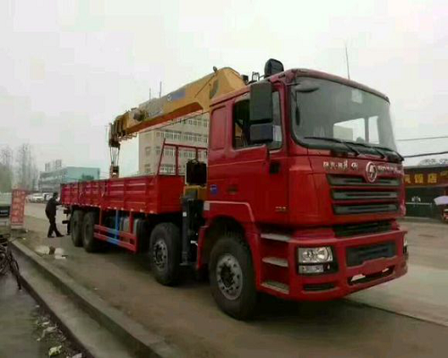 SHACMAN F3000 6X4 CRANE
